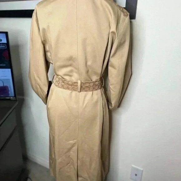 BNWT COACH Trench Coat Size XS - Picture 9 of 10
